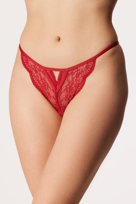 Hunkemöller Bikini Isabelle Red brazil alsó - Pepit.hu