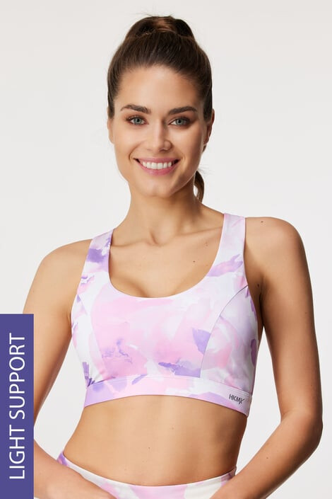 Hunkemöller HKMX Prana Fleur sportmelltartó - Pepit.hu