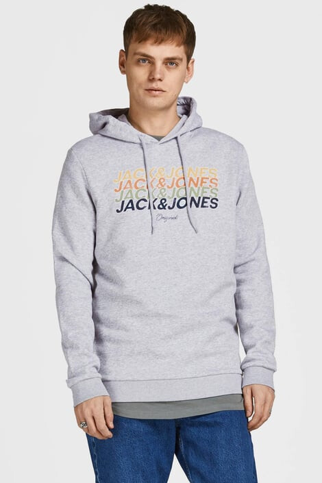 Jack & Jones JACK AND JONES Brady szürke melegítőfelső - Pepit.hu