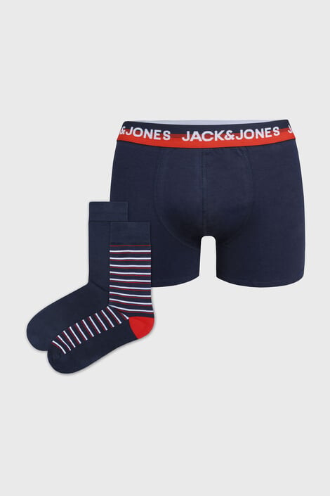 Jack & Jones JACK AND JONES Mazon boxeralsó és zokni szett - Pepit.hu