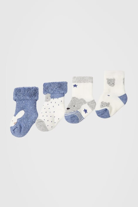 Mayoral Moda Infantil S:A.U. 4 PACK Mayoral Forrest kisbaba zokni - Pepit.hu