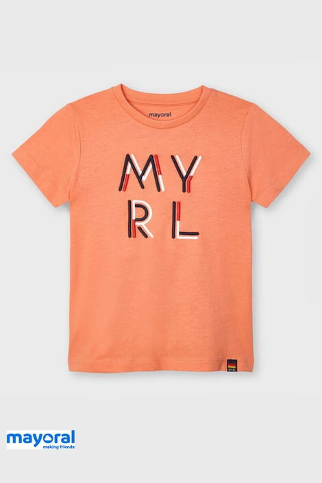 Mayoral Moda Infantil S:A.U. Mayoral Apricot gyermek póló - Pepit.hu