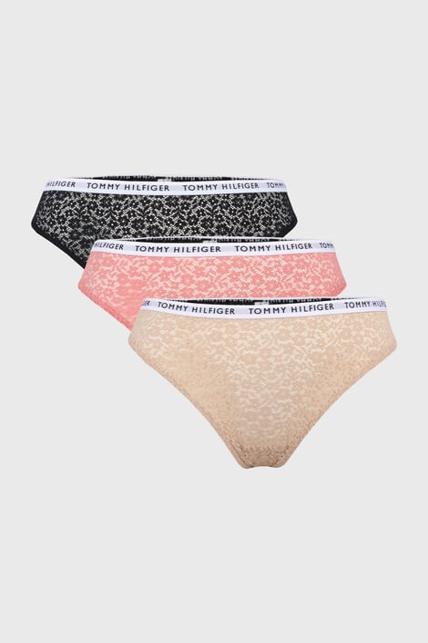 Tommy Hilfiger 3 PACK Essentials tanga - Pepit.hu