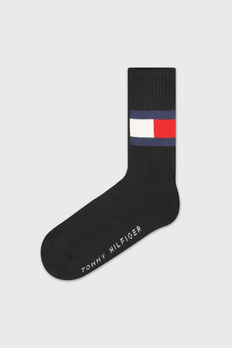 Tommy Hilfiger Flag kék zokni magasított - Pepit.hu