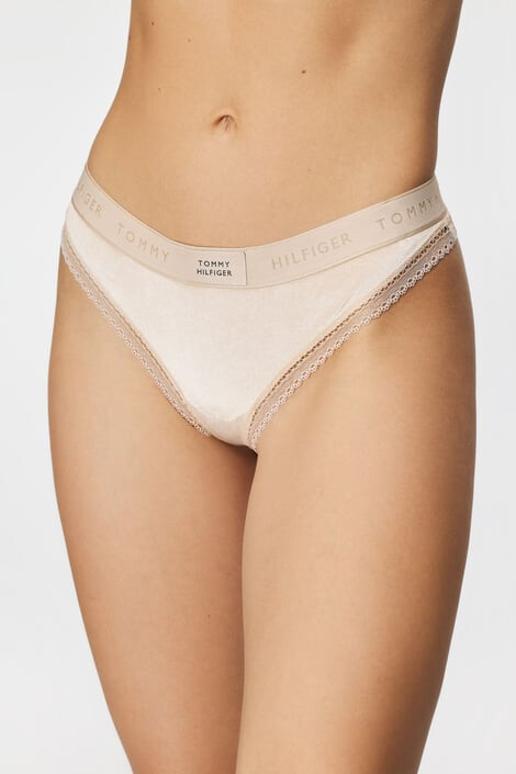 Tommy Hilfiger Velour tanga - Pepit.hu