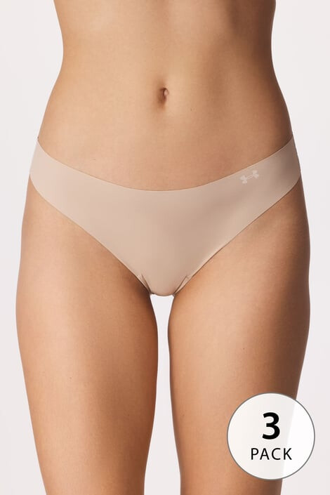 Under Armour 3 DB Thong sport női alsó bézs - Pepit.hu