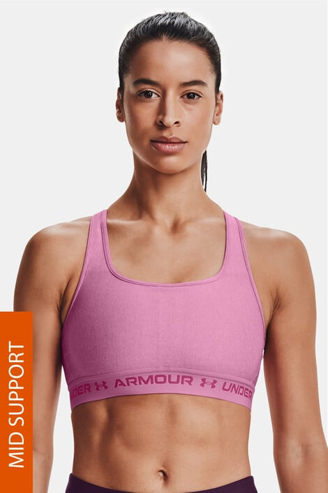 Under Armour Crossback Heather rózsaszínű sportmelltartó - Pepit.hu