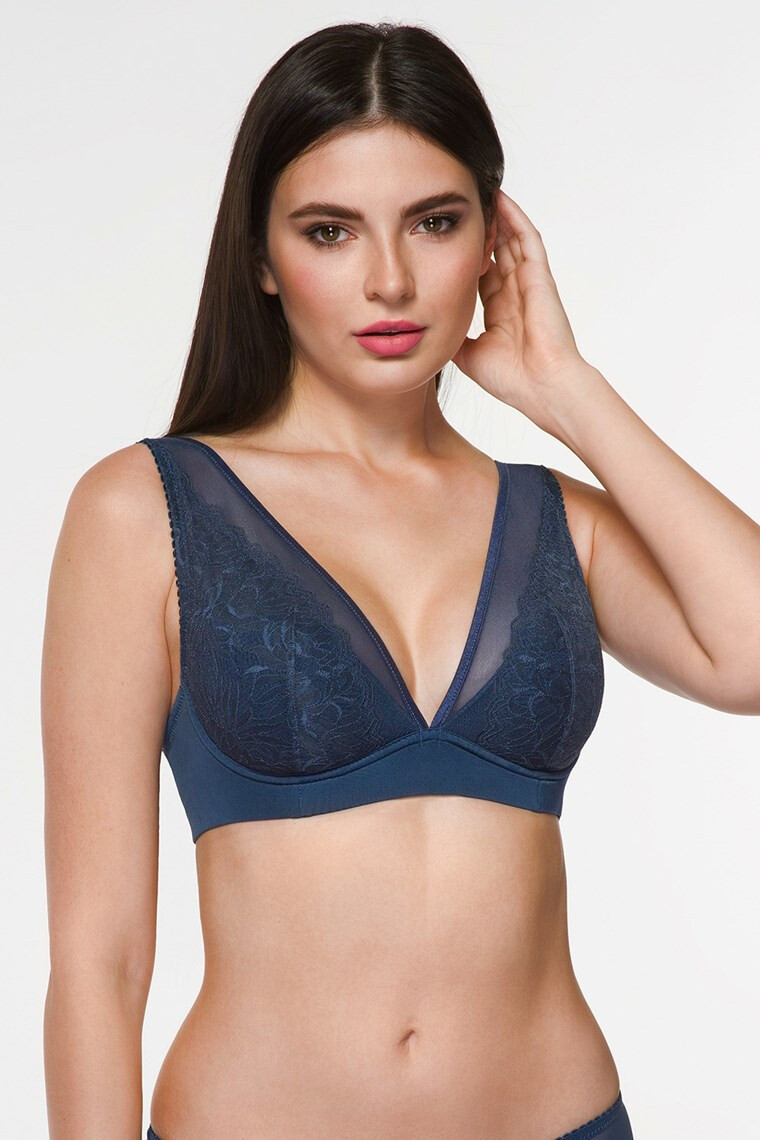 Vova Blue Haze Bralette szivacsos melltartó - Pepit.hu