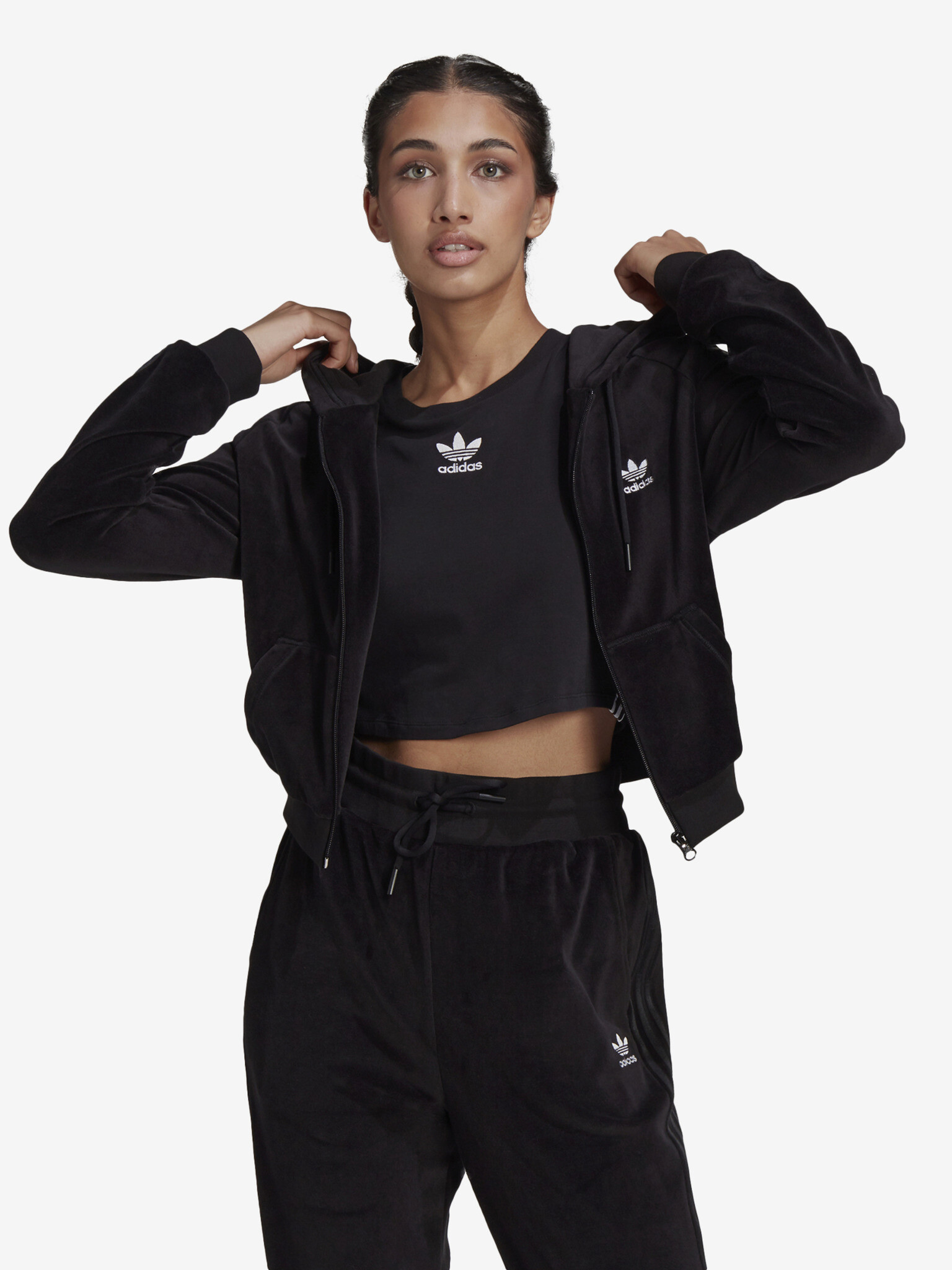 adidas Originals Melegítő felső Fekete - Pepit.hu