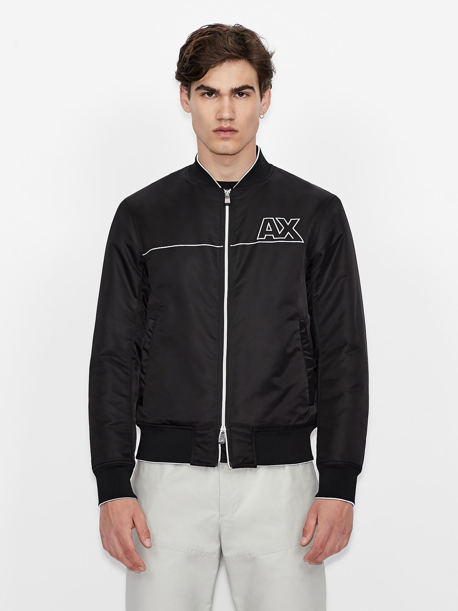 Armani Exchange Dzseki Fekete - Pepit.hu