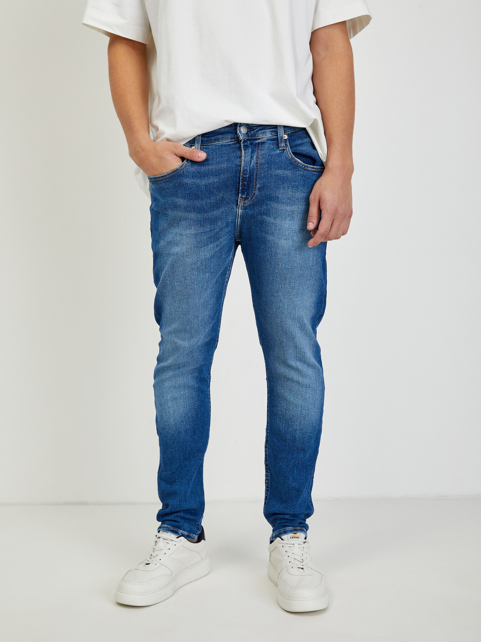 Calvin Klein Jeans Farmernadrág Kék - Pepit.hu