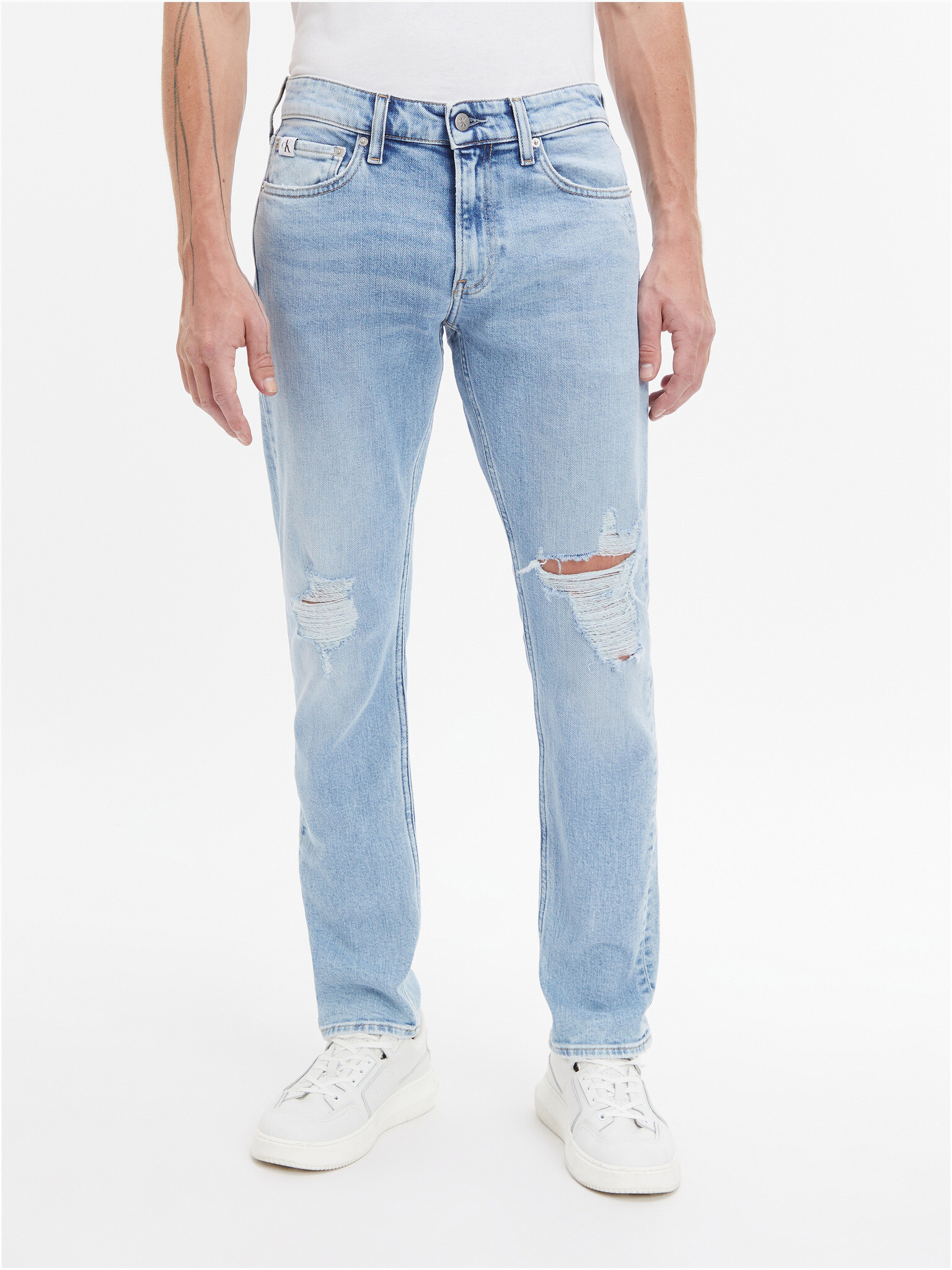 Calvin Klein Jeans Farmernadrág Kék - Pepit.hu