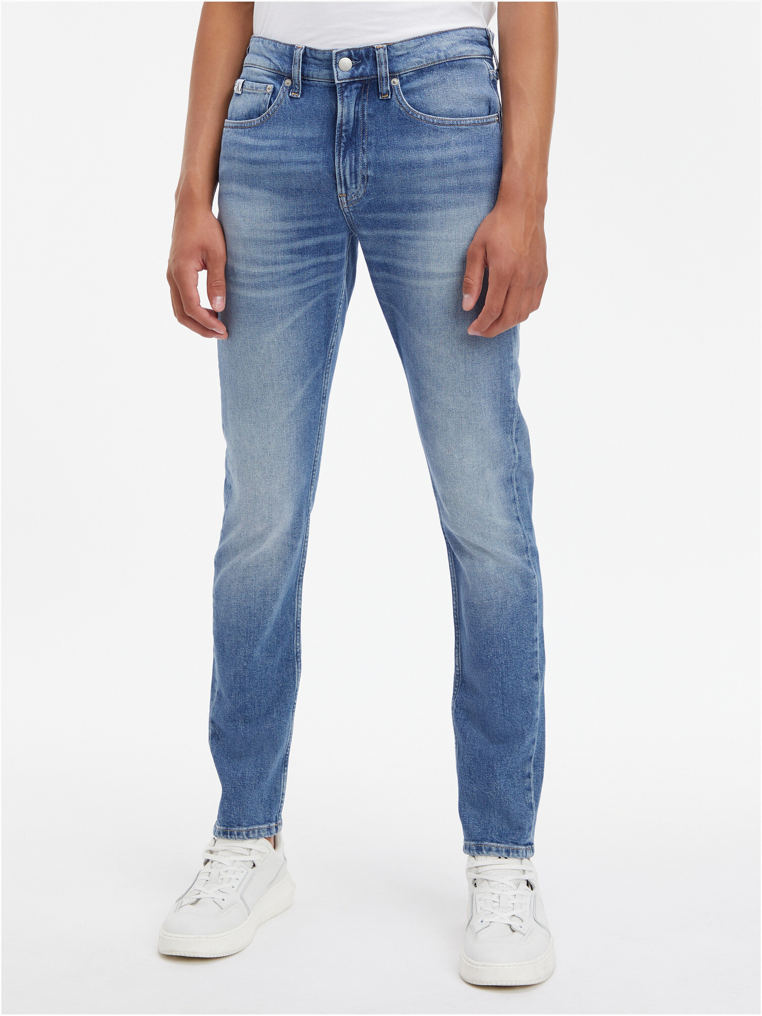 Calvin Klein Jeans Farmernadrág Kék - Pepit.hu