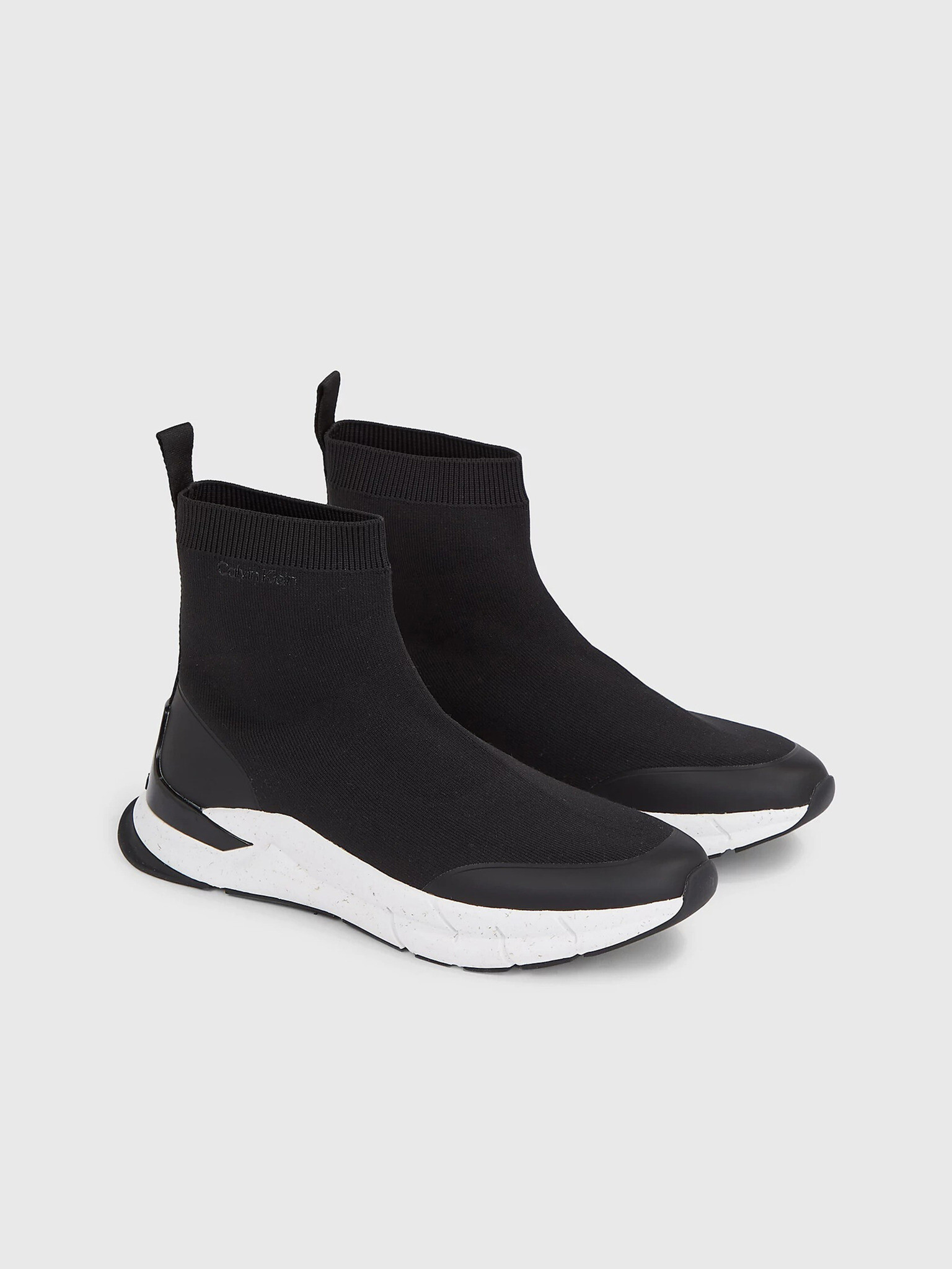 Calvin Klein Sock Boot Runner Bokacsizma Fekete - Pepit.hu