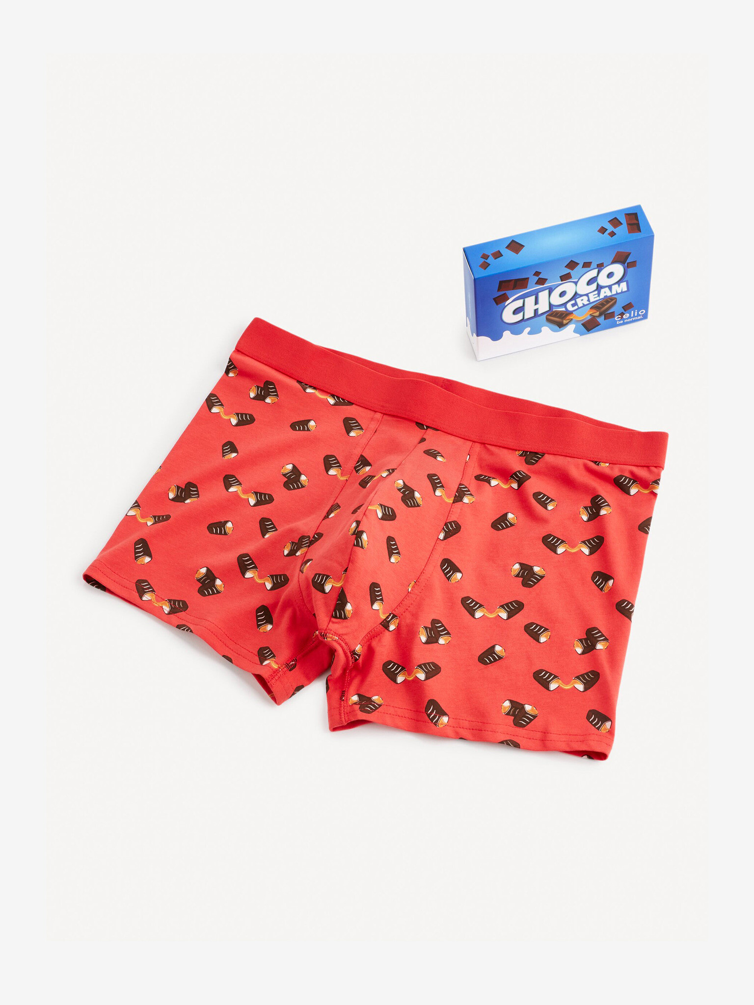 Celio Choco Boxeralsó Piros - Pepit.hu