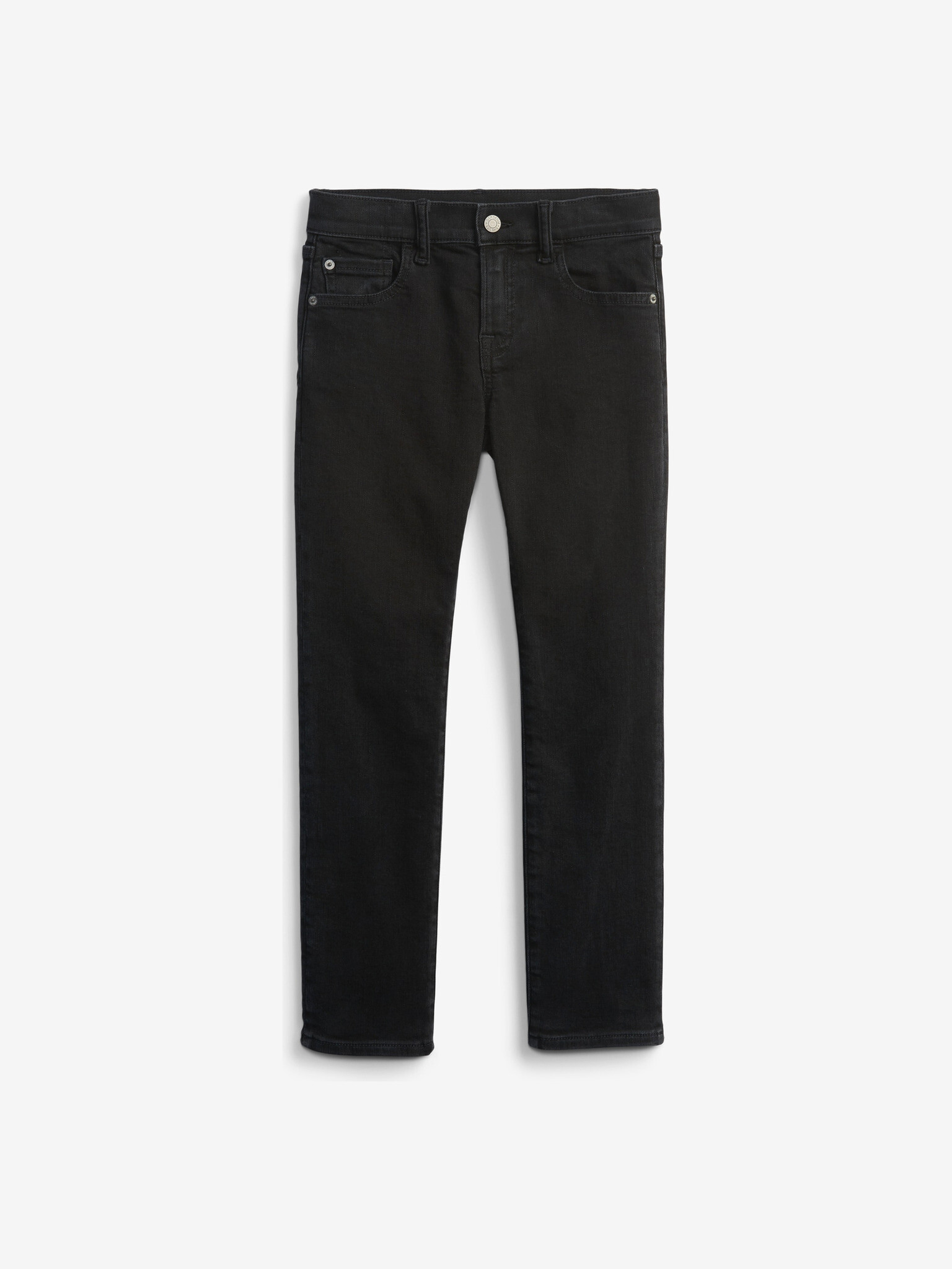 GAP Soft Wear Slim Straight Gyerek farmernadrág Fekete - Pepit.hu