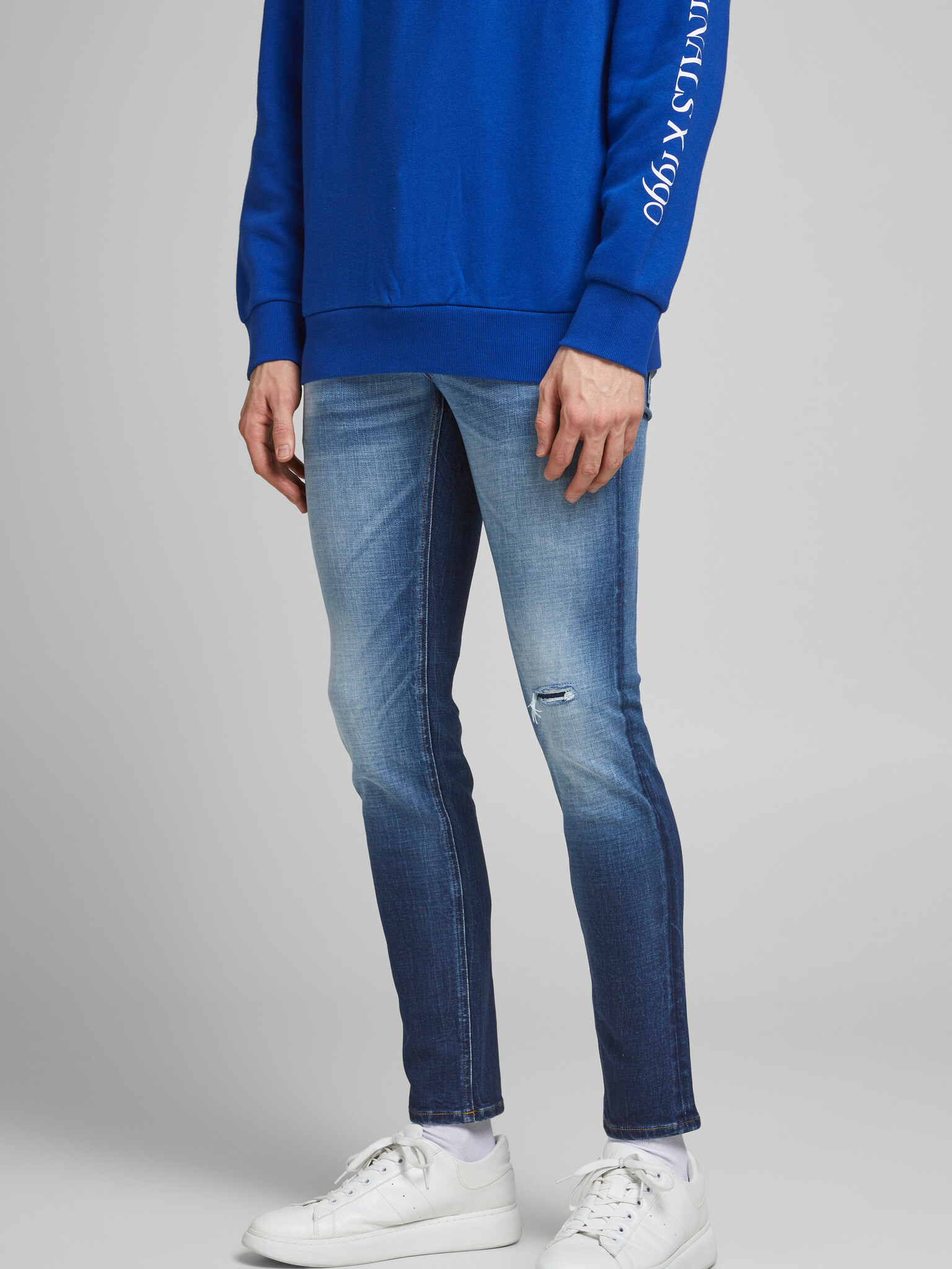 Jack & Jones Liam Farmernadrág Kék - Pepit.hu