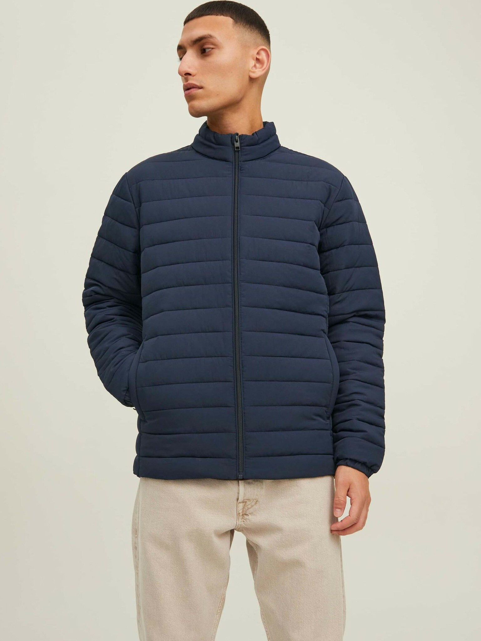 Jack & Jones Puffer Dzseki Kék - Pepit.hu