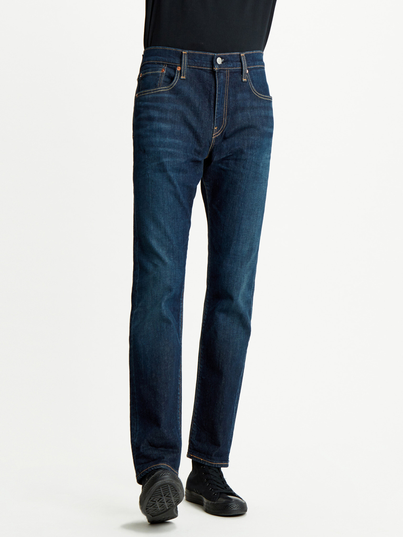 Levi's® 502™ Taper Fit Flex Farmernadrág Kék - Pepit.hu