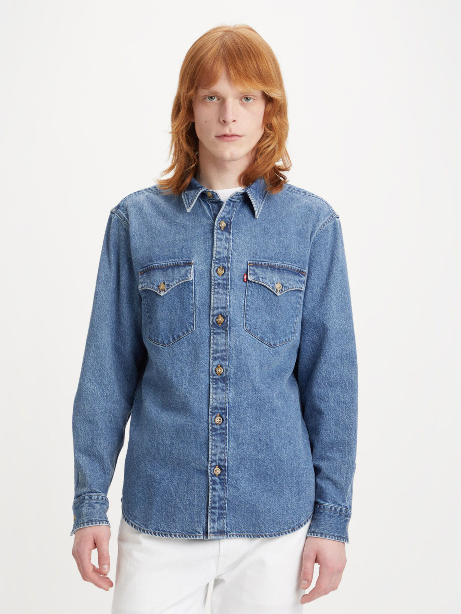 Levi's® Western Ing Kék - Pepit.hu