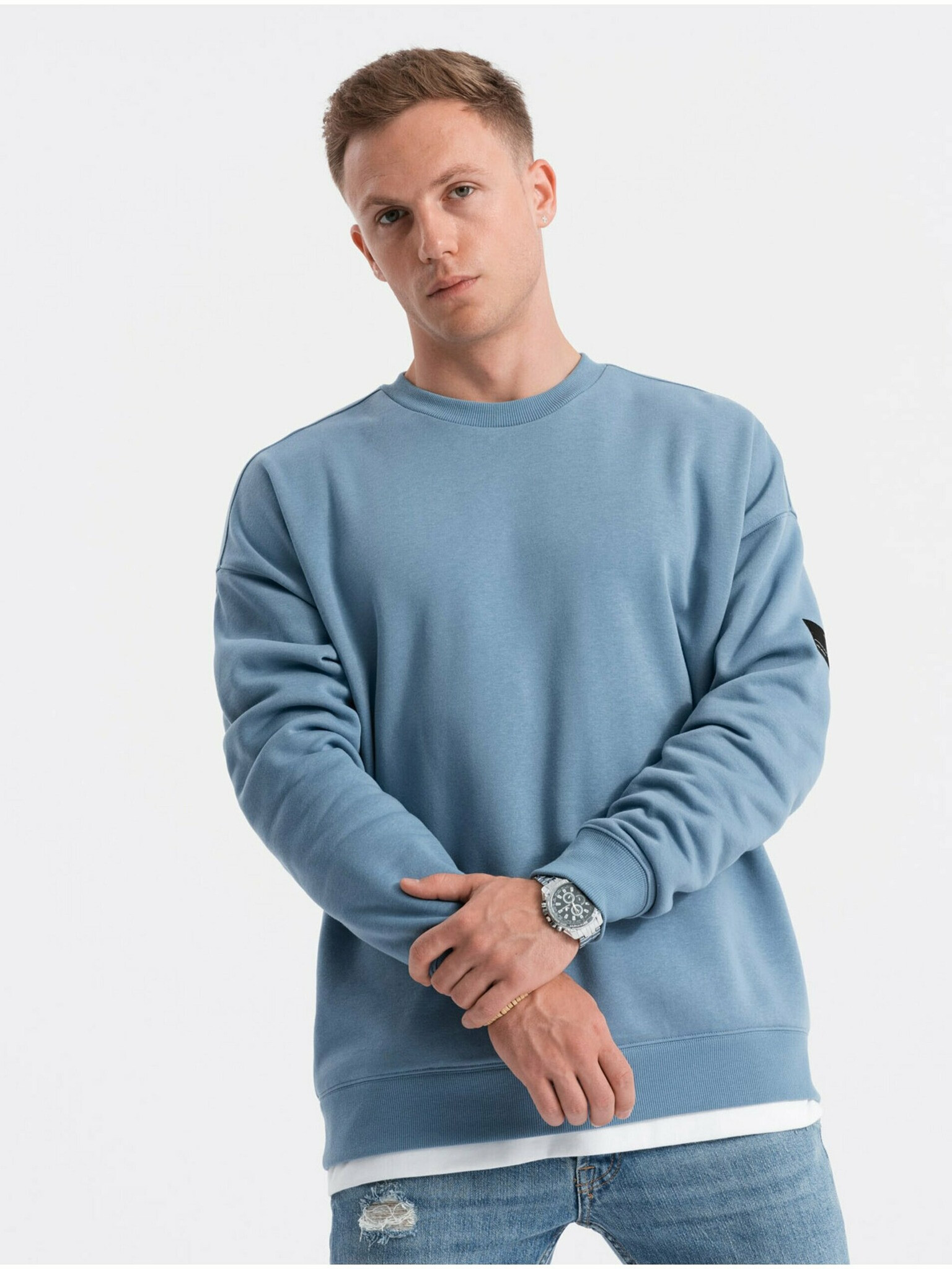 Ombre Clothing Melegítő felső Kék - Pepit.hu