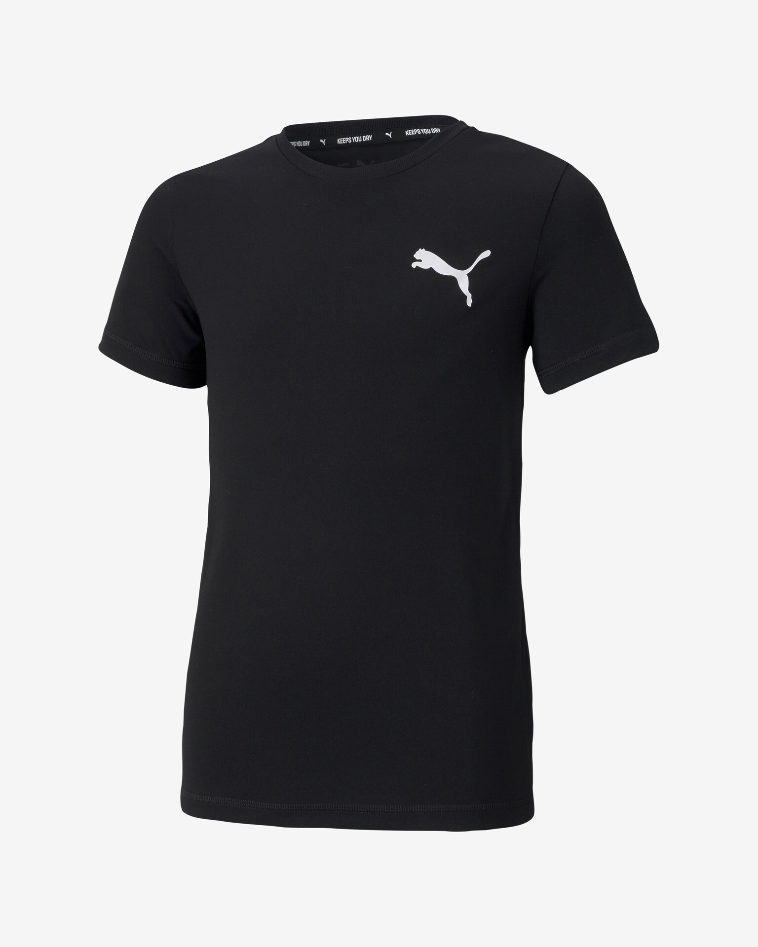 Puma Active Small Logo Gyerek póló Fekete - Pepit.hu