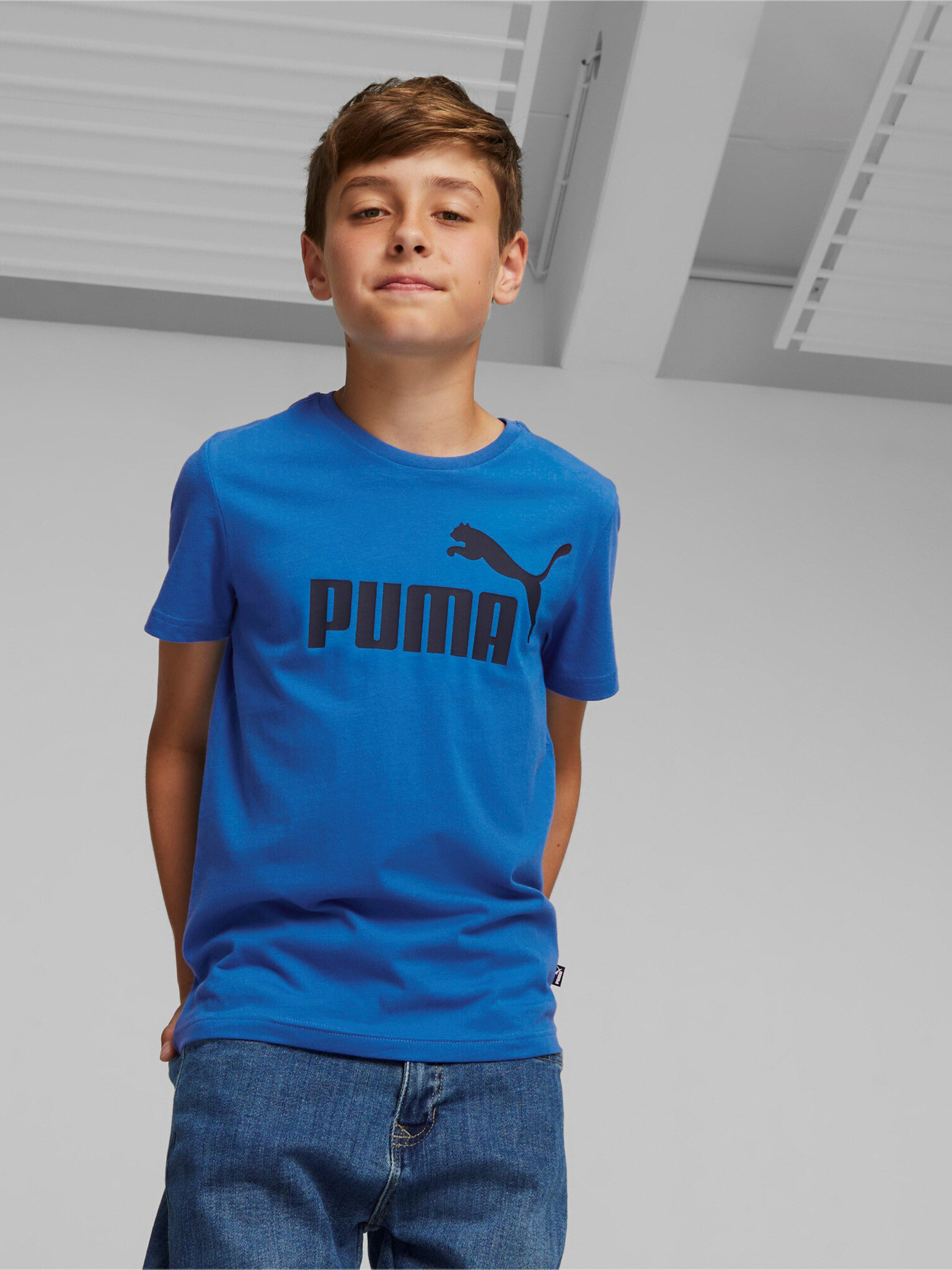 Puma ESS Gyerek Póló Kék - Pepit.hu