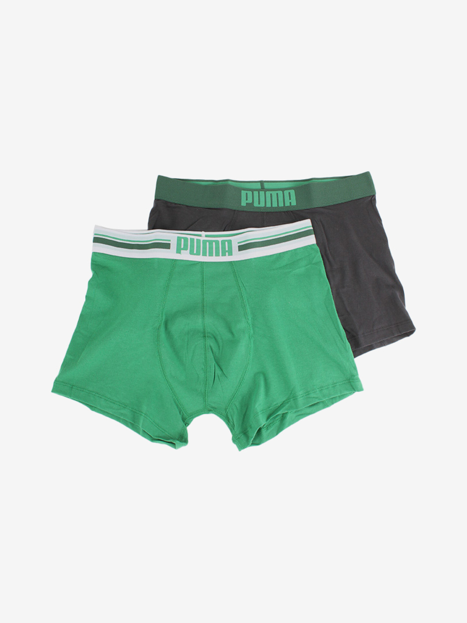 Puma Placed Logo 2 db-os Boxeralsó szett Fekete Zöld - Pepit.hu