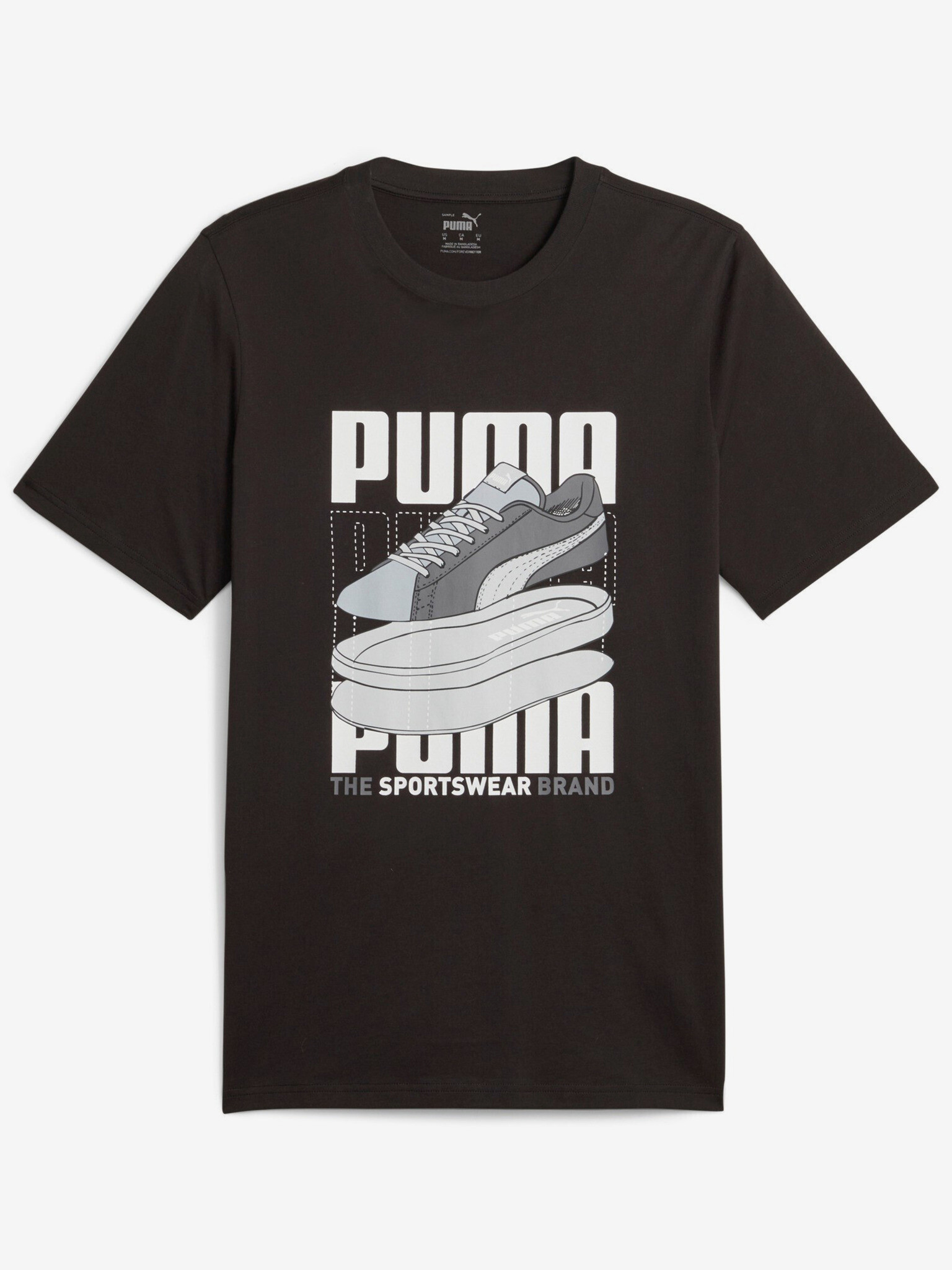 Puma Sneaker Póló Fekete - Pepit.hu