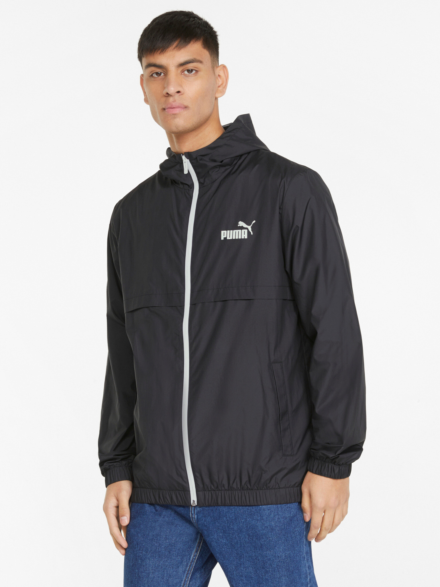 Puma Solid Windbreaker Dzseki Fekete - Pepit.hu