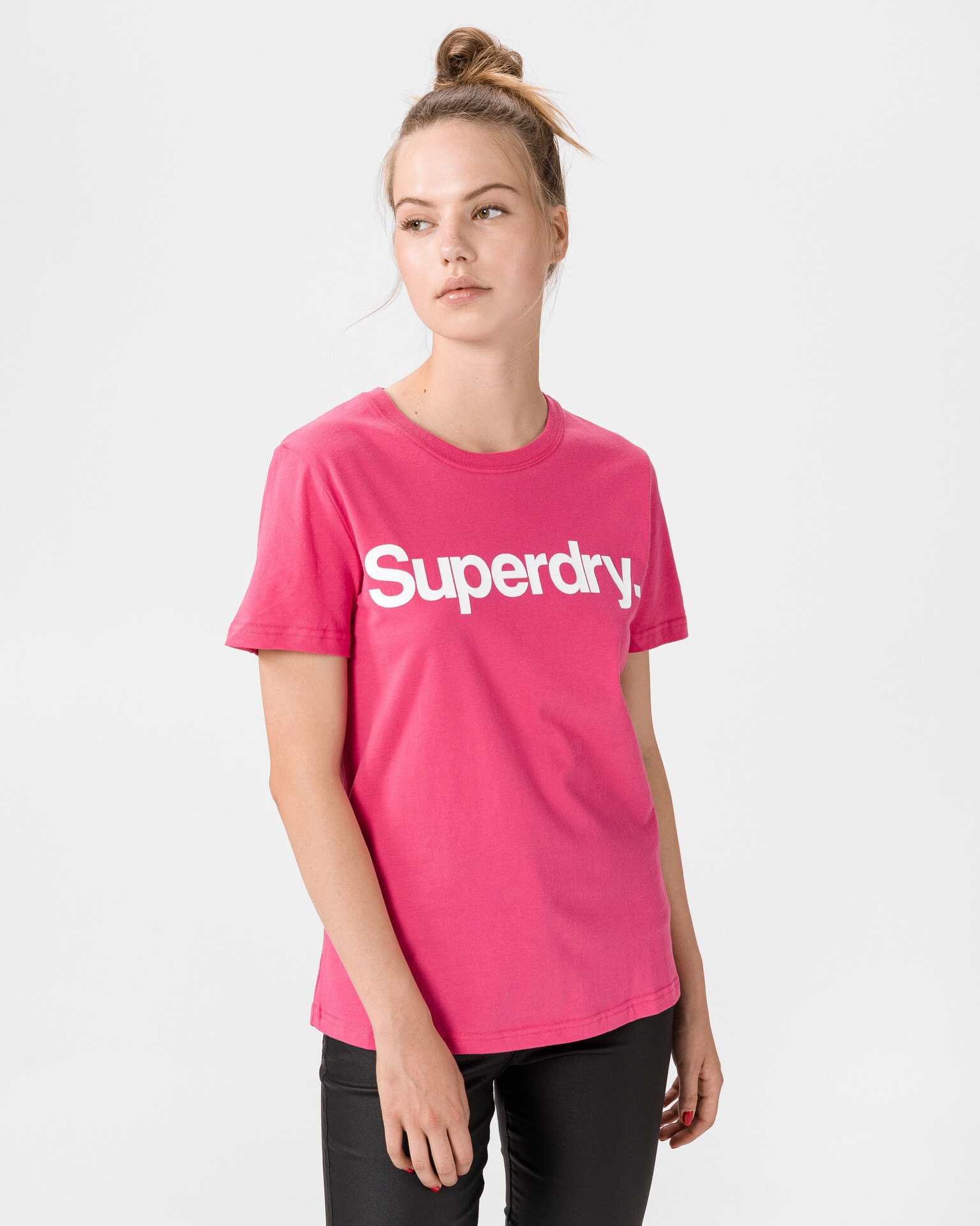 SuperDry Flock Póló Fehér - Pepit.hu