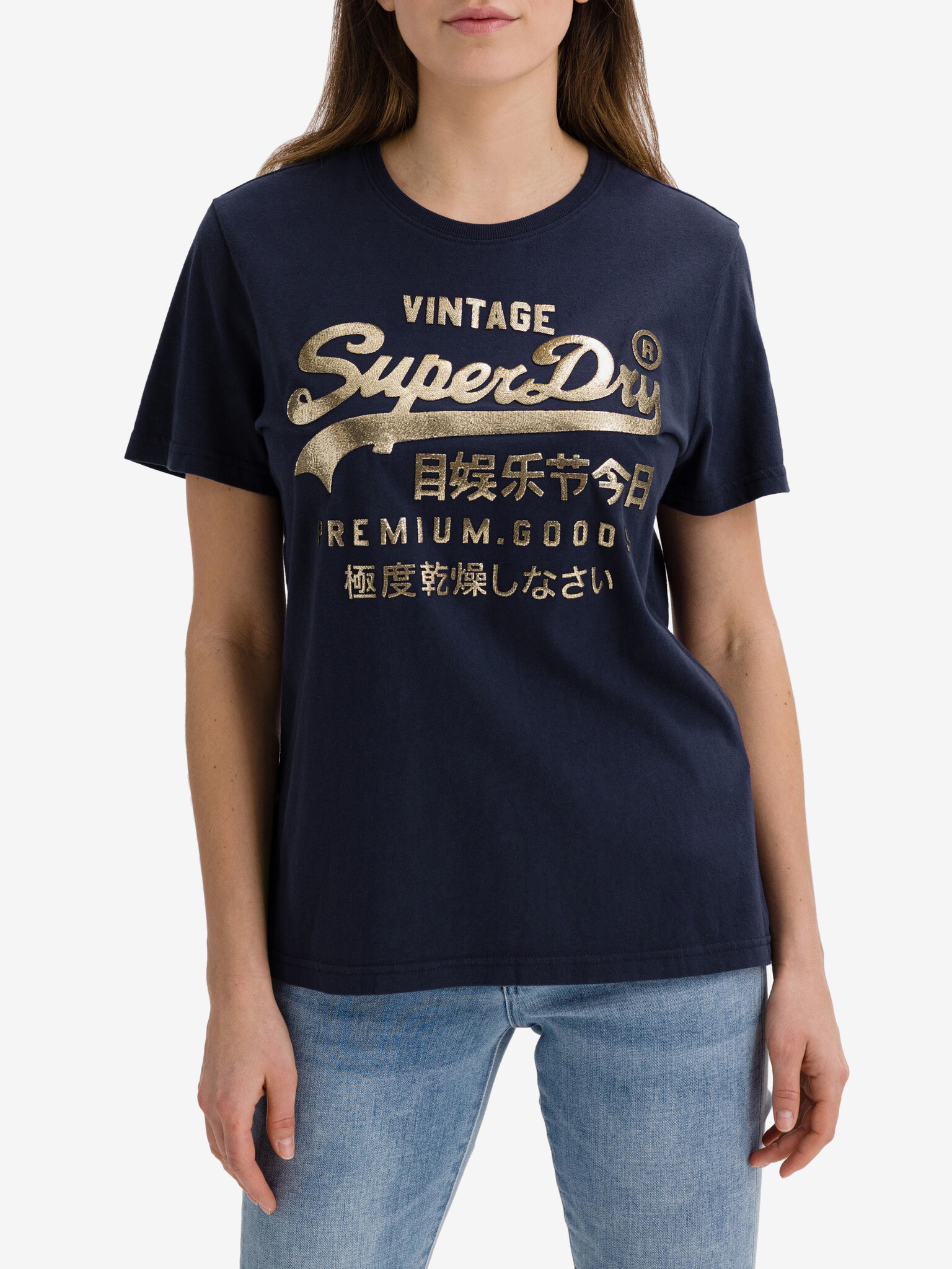 SuperDry Póló Kék - Pepit.hu