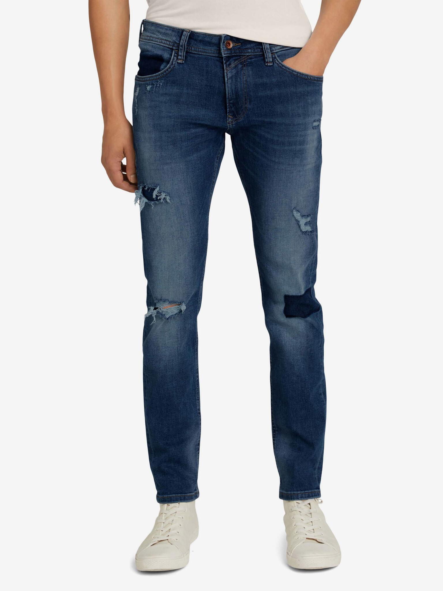 Tom Tailor Denim Piers Farmernadrág Kék - Pepit.hu