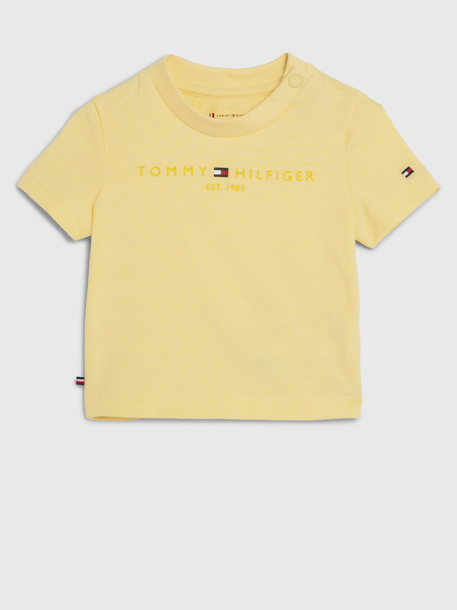 Tommy Hilfiger Baby Essential Gyerek Póló Sárga - Pepit.hu