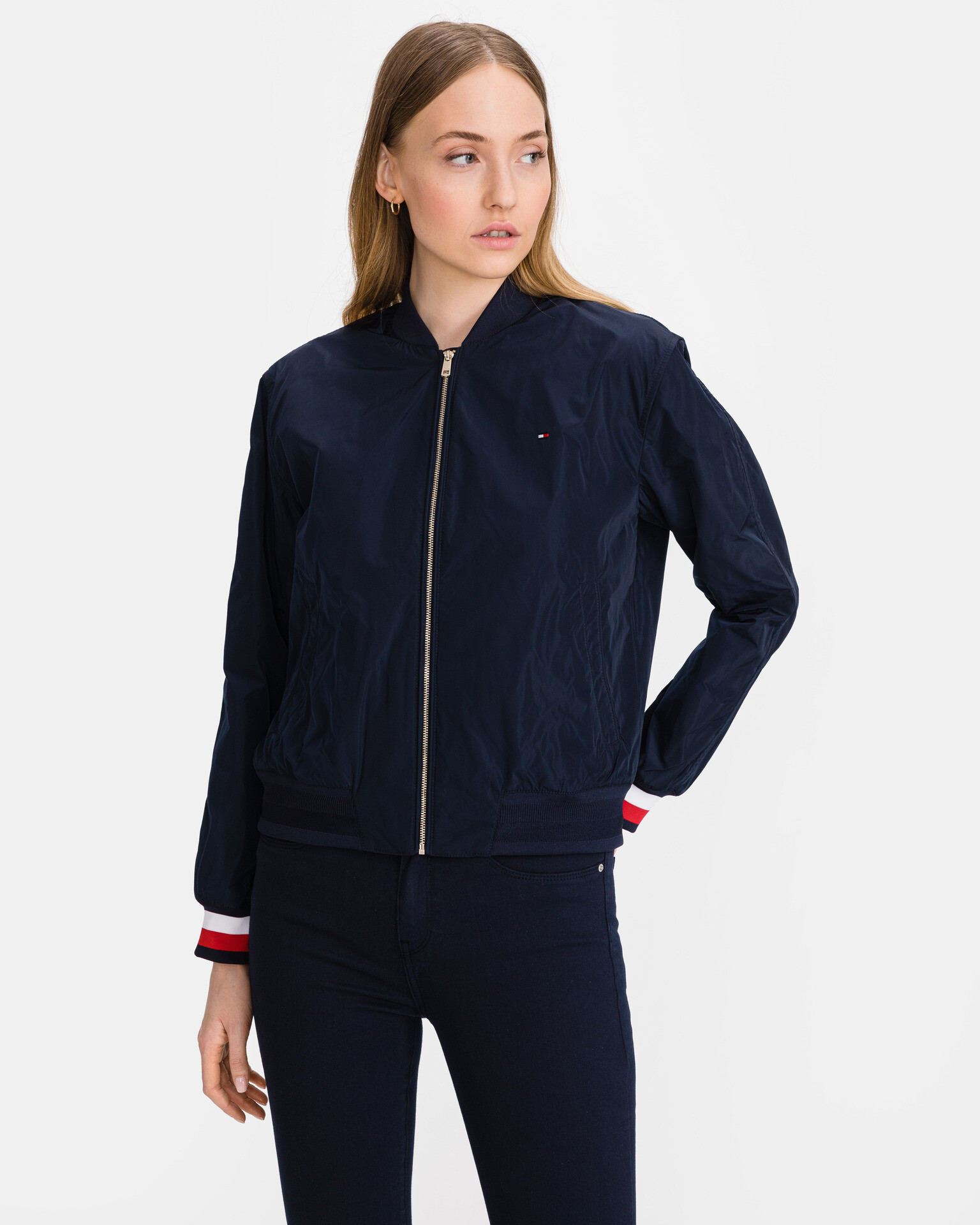 Tommy Hilfiger Essential Bomber Dzseki Rózsaszín - Pepit.hu