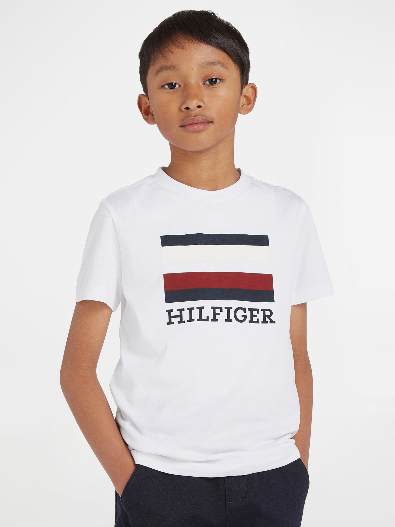 Tommy Hilfiger Gyerek Póló Fehér - Pepit.hu