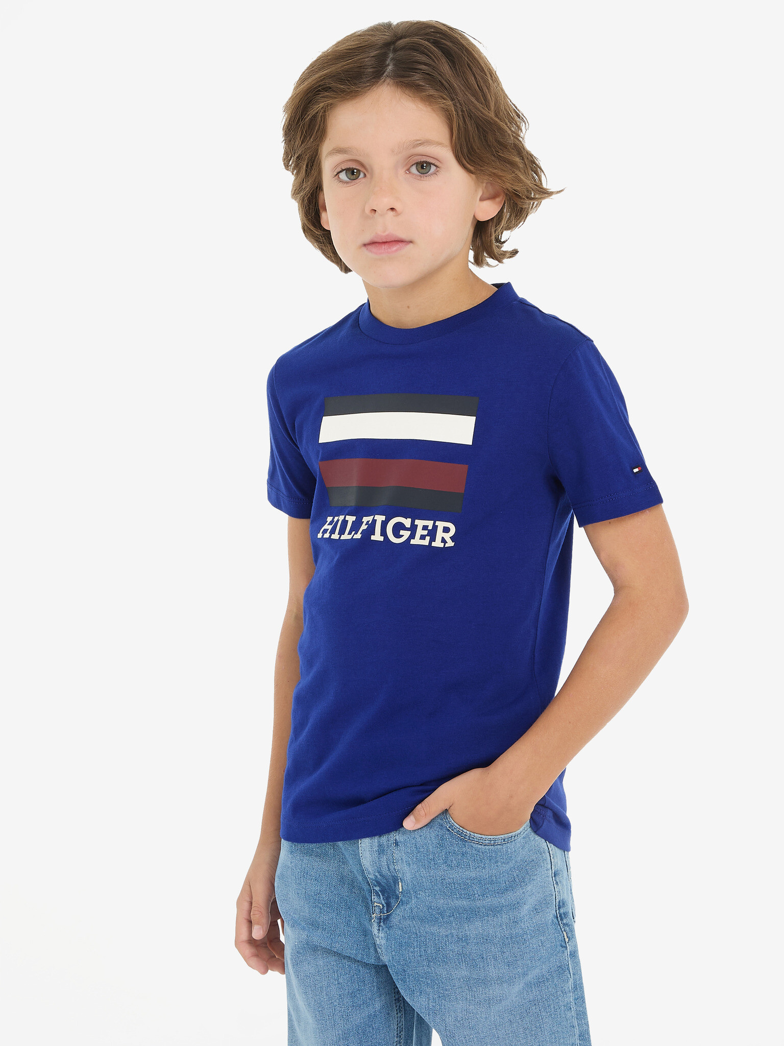 Tommy Hilfiger Gyerek Póló Kék - Pepit.hu