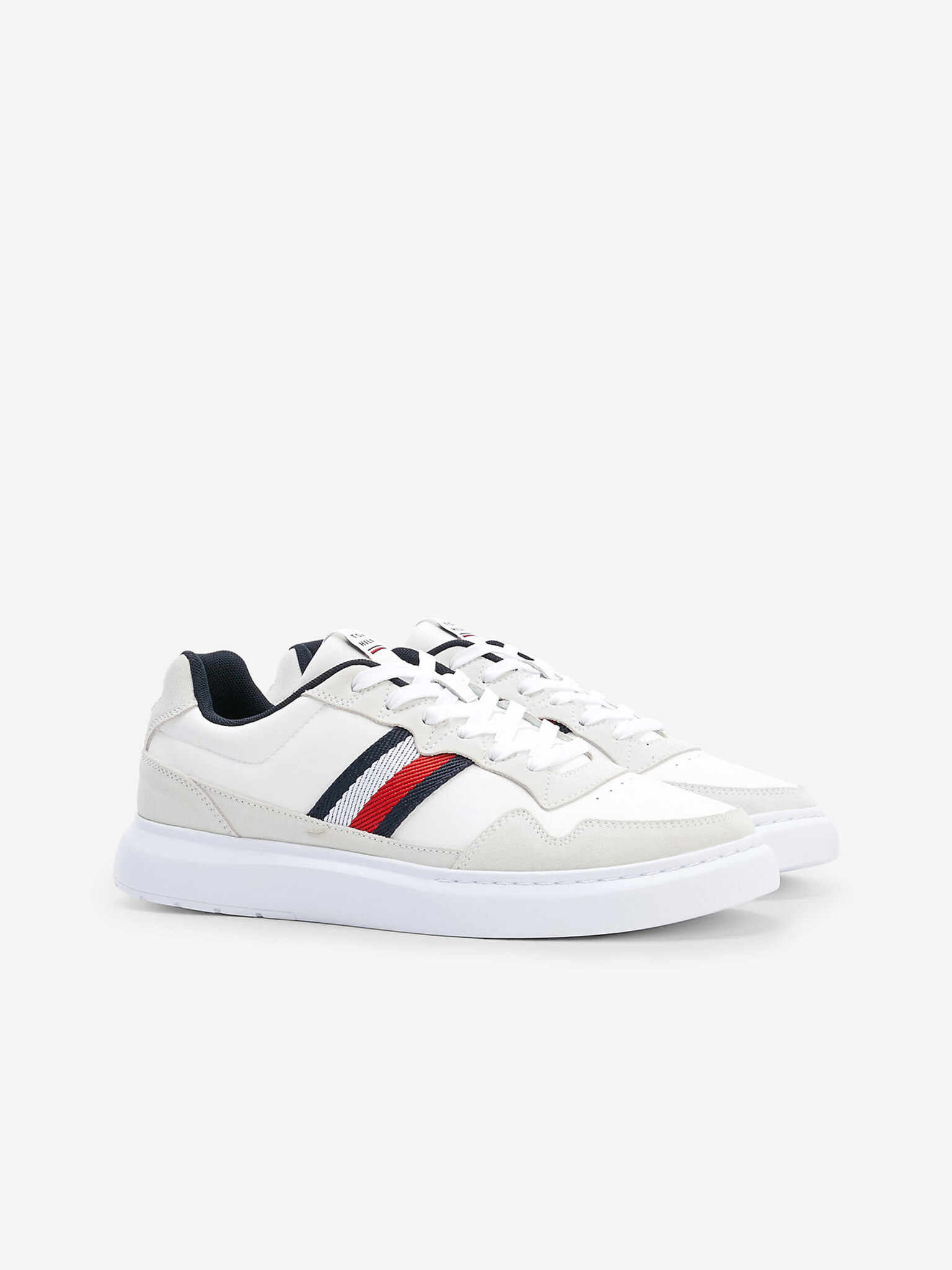 Tommy Hilfiger Lightweight Leather Sportcipő Fehér - Pepit.hu