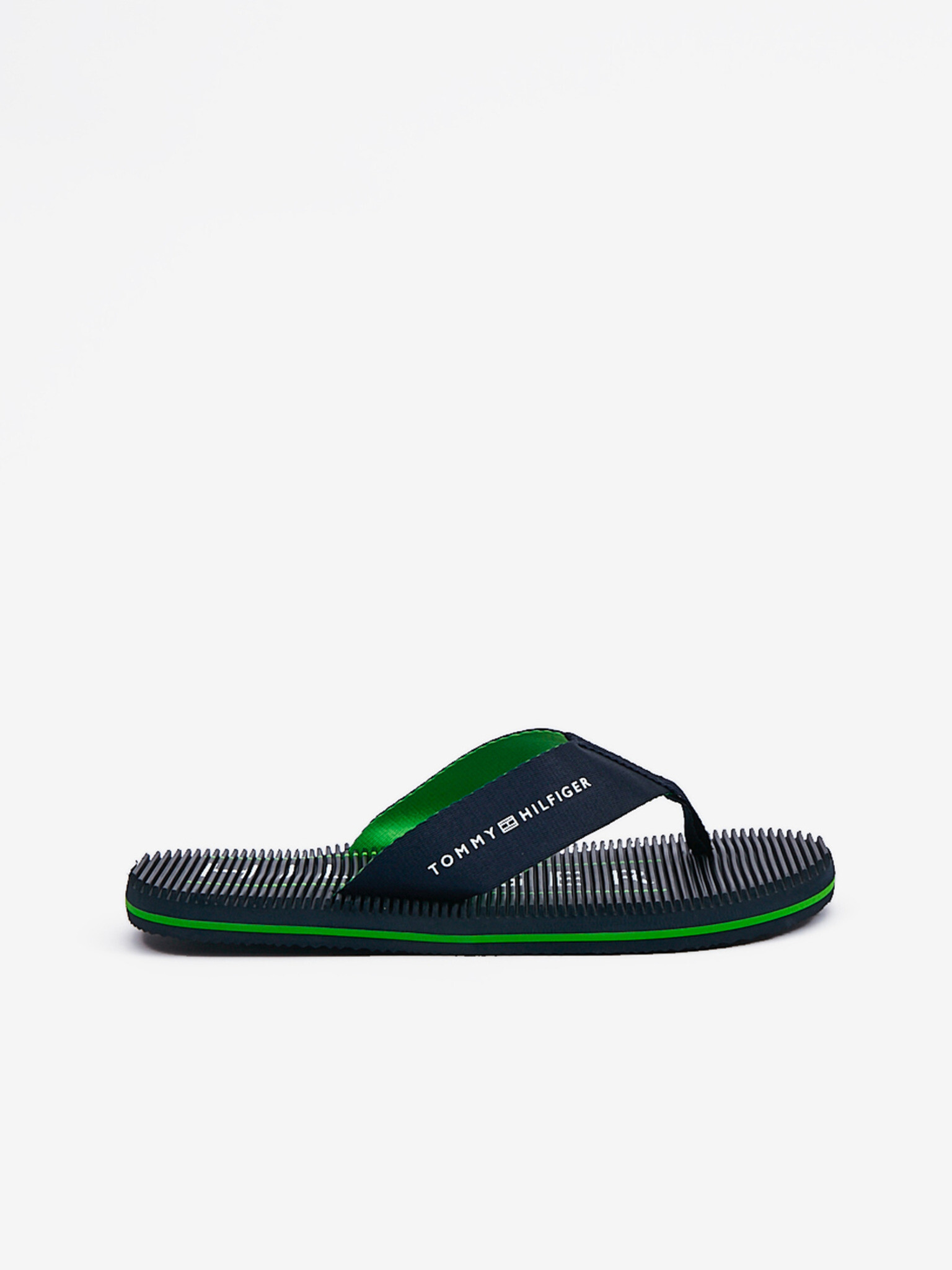 Tommy Hilfiger Massage Footbed Papucs Kék - Pepit.hu