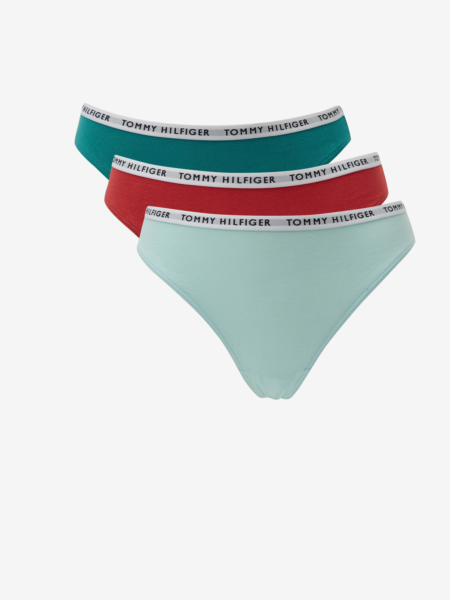 Tommy Hilfiger Underwear 3 db-os Bugyi szett Zöld - Pepit.hu