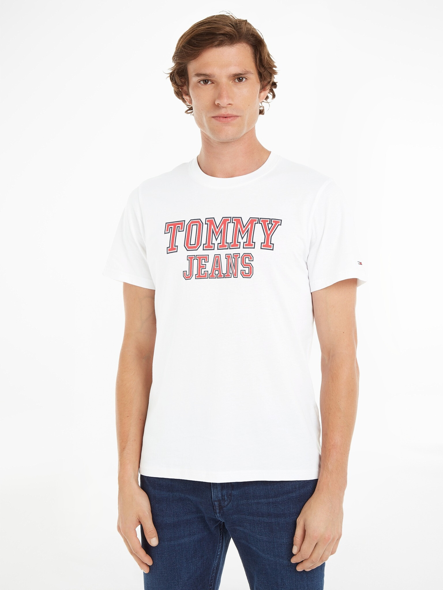 Tommy Jeans Essential Póló Fehér - Pepit.hu