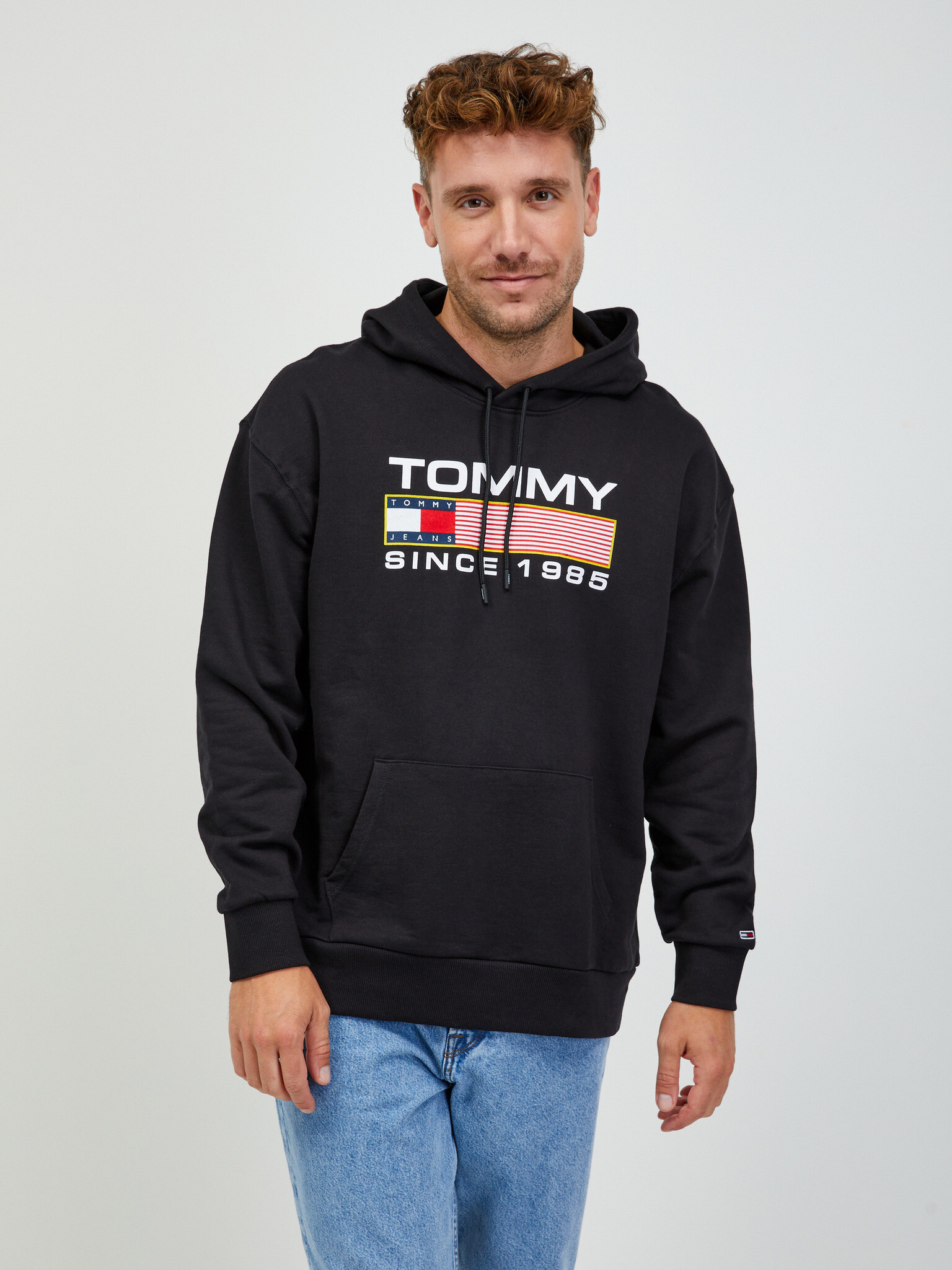 Tommy Jeans Melegítő felső Fekete - Pepit.hu