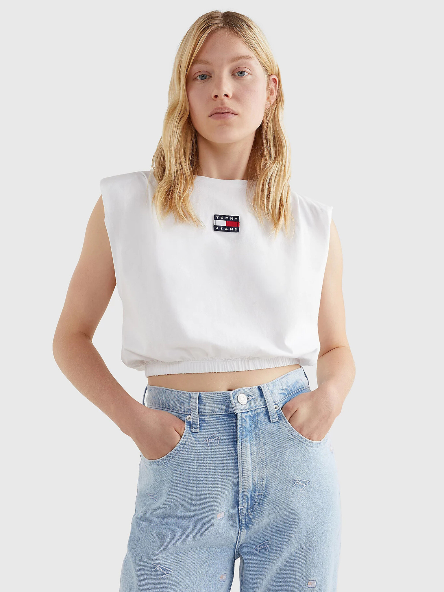 Tommy Jeans Póló Fehér - Pepit.hu