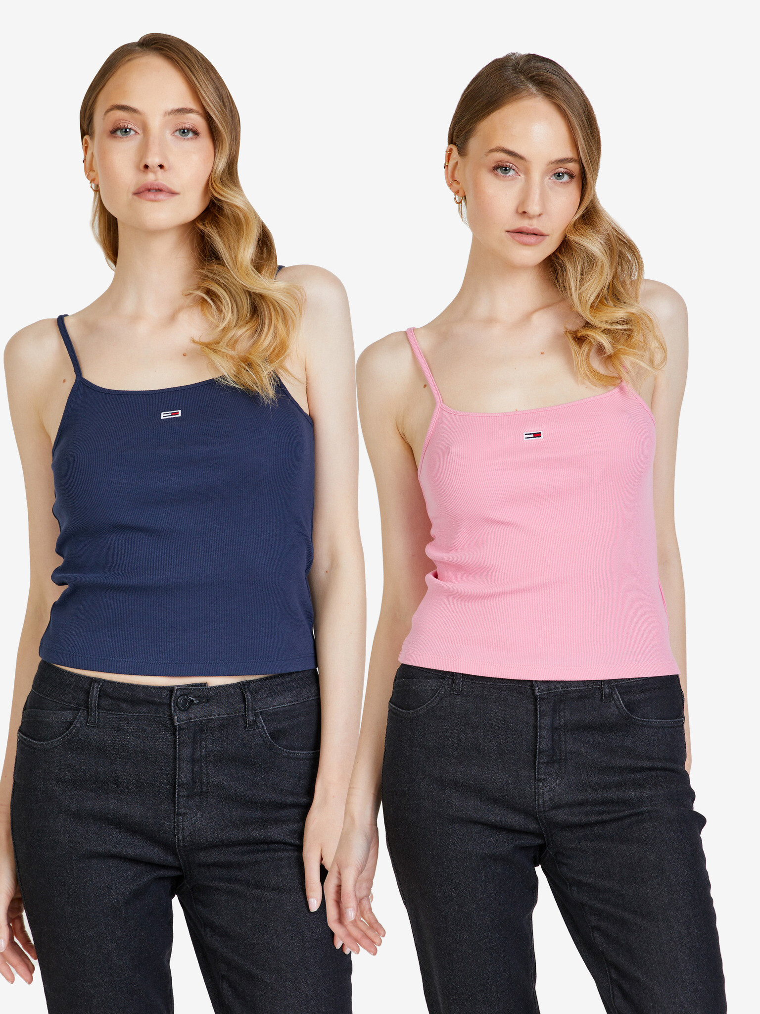 Tommy Jeans Tank felső 2 db Kék - Pepit.hu