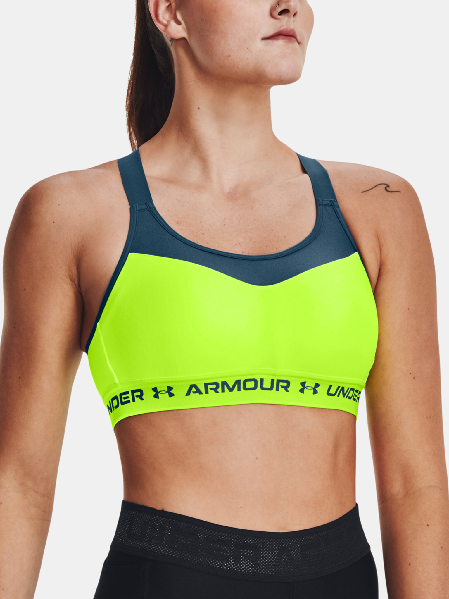 Under Armour Armour High Crossback Melltartó Zöld - Pepit.hu