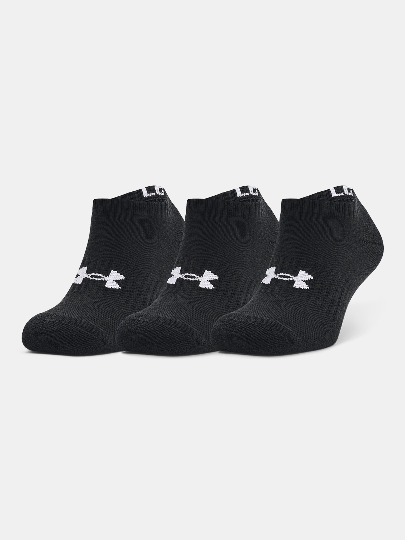 Under Armour Core No Show Zokni 3 pár Fekete - Pepit.hu