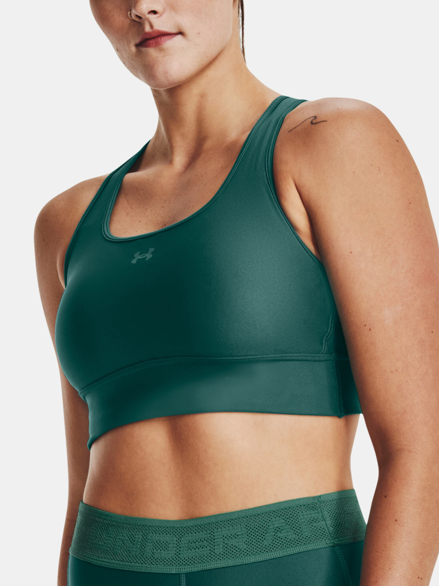 Under Armour Crossback Longline Sport Melltartó Zöld - Pepit.hu