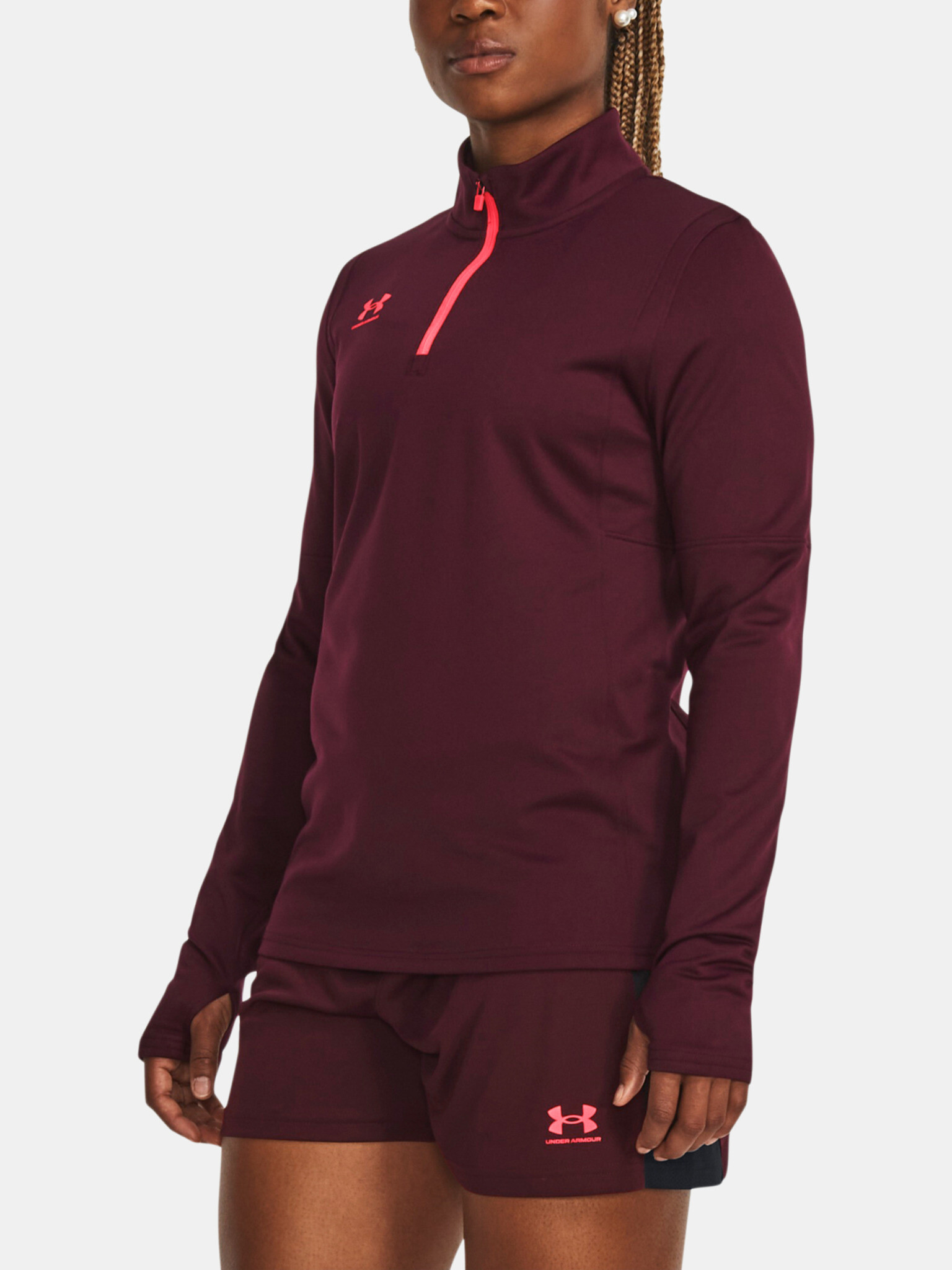 Under Armour Midlayer Póló Piros - Pepit.hu