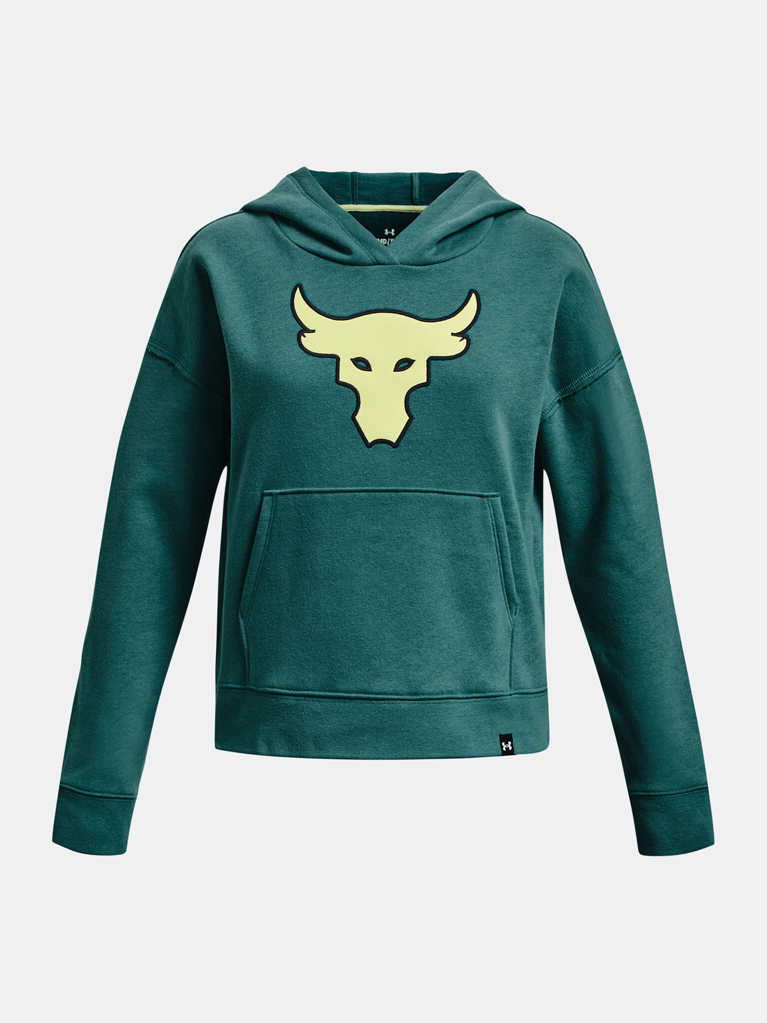 Under Armour Project Rock Brhma Bull Fleece HD Gyerek Melegítő felső Zöld - Pepit.hu