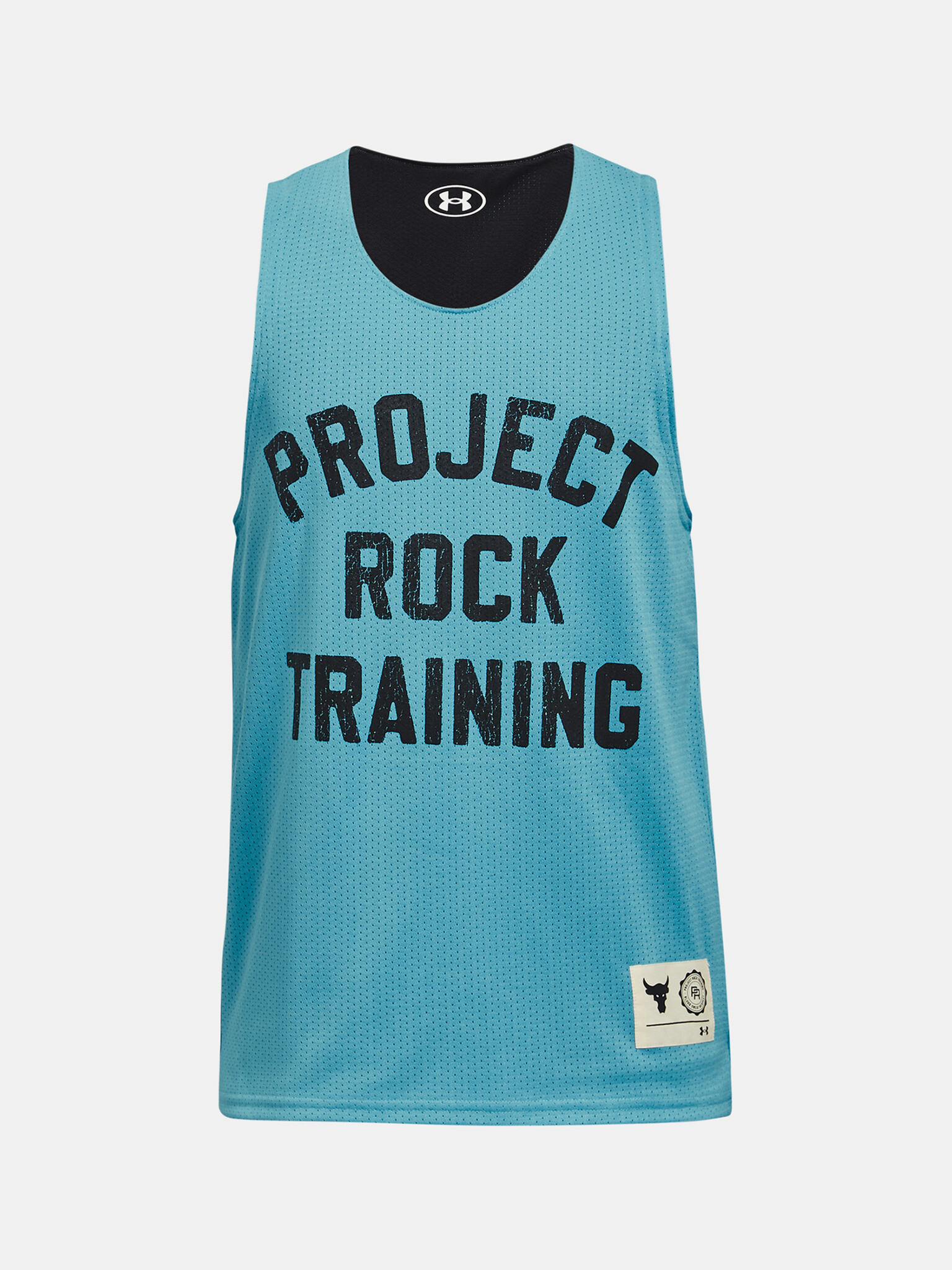 Under Armour Project Rock Rvrsbl Mesh Top TG Gyerek trikó Kék - Pepit.hu